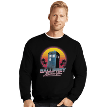 Load image into Gallery viewer, Shirts Crewneck Sweater, Unisex / Small / Black Gallifrey Summer Vibes