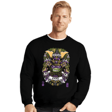 Load image into Gallery viewer, Daily_Deal_Shirts Crewneck Sweater, Unisex / Small / Black Samurai Donnie