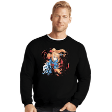 Load image into Gallery viewer, Secret_Shirts Crewneck Sweater, Unisex / Small / Black Breaking Out
