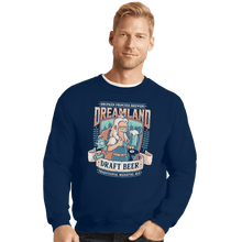 Load image into Gallery viewer, Shirts Crewneck Sweater, Unisex / Small / Navy Dreamland Draft