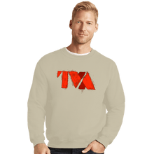 Load image into Gallery viewer, Secret_Shirts Crewneck Sweater, Unisex / Small / Sand TVR