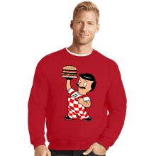 Load image into Gallery viewer, Shirts Crewneck Sweater, Unisex / Small / Red Big Bob's