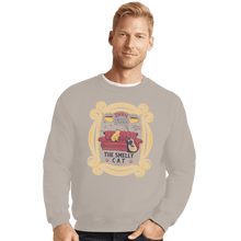 Load image into Gallery viewer, Shirts Crewneck Sweater, Unisex / Small / Sand Smelly Cat