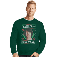 Load image into Gallery viewer, Shirts Crewneck Sweater, Unisex / Small / Forest Excellent New Year