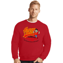 Load image into Gallery viewer, Shirts Crewneck Sweater, Unisex / Small / Red Average Joes Gym