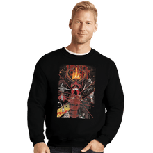 Load image into Gallery viewer, Shirts Crewneck Sweater, Unisex / Small / Black Hand Of Doom