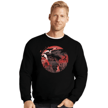 Load image into Gallery viewer, Shirts Crewneck Sweater, Unisex / Small / Black Birds