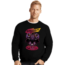 Load image into Gallery viewer, Shirts Crewneck Sweater, Unisex / Small / Black Git Gud, Git Stronk!