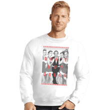 Load image into Gallery viewer, Shirts Crewneck Sweater, Unisex / Small / White Uncle Bill PSA