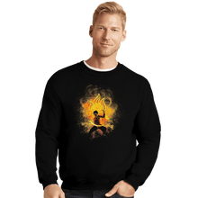 Load image into Gallery viewer, Shirts Crewneck Sweater, Unisex / Small / Black Zuko Art
