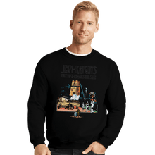Load image into Gallery viewer, Shirts Crewneck Sweater, Unisex / Small / Black Led Falcon
