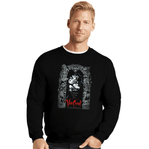 Shirts Crewneck Sweater, Unisex / Small / Black Numbers Never Die