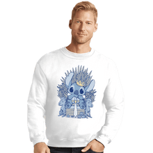Load image into Gallery viewer, Shirts Crewneck Sweater, Unisex / Small / White The Throne