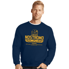 Load image into Gallery viewer, Daily_Deal_Shirts Crewneck Sweater, Unisex / Small / Navy USCSS  Nostromo
