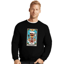 Load image into Gallery viewer, Daily_Deal_Shirts Crewneck Sweater, Unisex / Small / Black The Chef