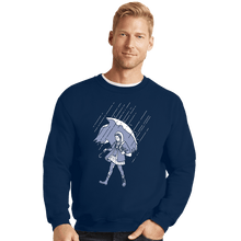 Load image into Gallery viewer, Daily_Deal_Shirts Crewneck Sweater, Unisex / Small / Navy It Can't Rain Salt All The Time