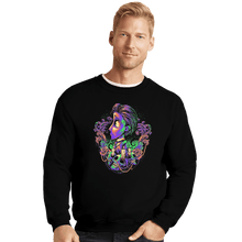 Load image into Gallery viewer, Shirts Crewneck Sweater, Unisex / Small / Black Colorful Groom