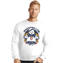 Load image into Gallery viewer, Shirts Crewneck Sweater, Unisex / Small / White Marshmallow Club