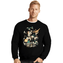 Load image into Gallery viewer, Daily_Deal_Shirts Crewneck Sweater, Unisex / Small / Black Rocker Jasmine