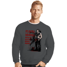 Load image into Gallery viewer, Daily_Deal_Shirts Crewneck Sweater, Unisex / Small / Charcoal NecronomiWall