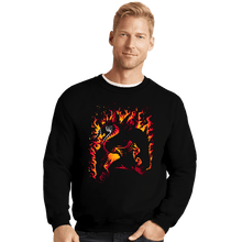 Load image into Gallery viewer, Daily_Deal_Shirts Crewneck Sweater, Unisex / Small / Black Lord Of Terror