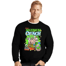 Load image into Gallery viewer, Shirts Crewneck Sweater, Unisex / Small / Black Maximum Crunch