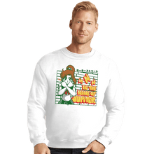 Load image into Gallery viewer, Shirts Crewneck Sweater, Unisex / Small / White Jupiter Street