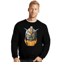 Load image into Gallery viewer, Shirts Crewneck Sweater, Unisex / Small / Black Skull Warrior