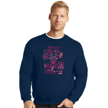 Load image into Gallery viewer, Daily_Deal_Shirts Crewneck Sweater, Unisex / Small / Navy Kodama.Exe