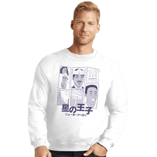 Load image into Gallery viewer, Shirts Crewneck Sweater, Unisex / Small / White Coming To Anime