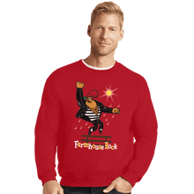 Load image into Gallery viewer, Shirts Crewneck Sweater, Unisex / Small / Red Farmhouse Rock