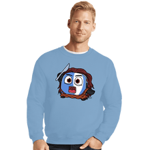 Load image into Gallery viewer, Daily_Deal_Shirts Crewneck Sweater, Unisex / Small / Powder Blue The Braveheart Toaster