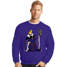 Load image into Gallery viewer, Secret_Shirts Crewneck Sweater, Unisex / Small / Violet Mirror Time!