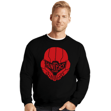 Load image into Gallery viewer, Last_Chance_Shirts Crewneck Sweater, Unisex / Small / Black Hunter's Club