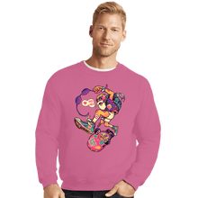 Load image into Gallery viewer, Daily_Deal_Shirts Crewneck Sweater, Unisex / Small / Azalea Kame Style