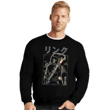 Load image into Gallery viewer, Shirts Crewneck Sweater, Unisex / Small / Black The Hero Of Time