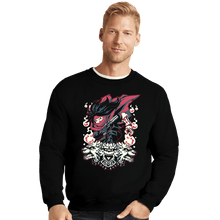 Load image into Gallery viewer, Secret_Shirts Crewneck Sweater, Unisex / Small / Black FF7 Cerberus