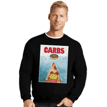 Load image into Gallery viewer, Shirts Crewneck Sweater, Unisex / Small / Black CARBS