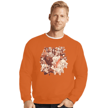 Load image into Gallery viewer, Shirts Crewneck Sweater, Unisex / Small / Red Genshin Impact