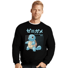 Load image into Gallery viewer, Sold_Out_Shirts Crewneck Sweater, Unisex / Small / Black Squirtle X-Ray