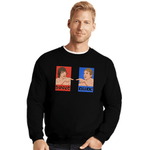 Load image into Gallery viewer, Daily_Deal_Shirts Crewneck Sweater, Unisex / Small / Black Angry Tattoo Dudes