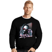 Load image into Gallery viewer, Shirts Crewneck Sweater, Unisex / Small / Black City To Burn Down