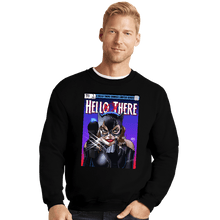 Load image into Gallery viewer, Daily_Deal_Shirts Crewneck Sweater, Unisex / Small / Black Hell Here