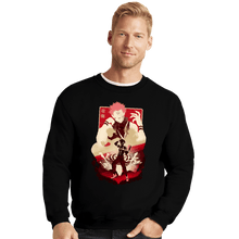 Load image into Gallery viewer, Shirts Crewneck Sweater, Unisex / Small / Black King Of Curses