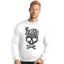 Load image into Gallery viewer, Shirts Crewneck Sweater, Unisex / Small / White Death Lover