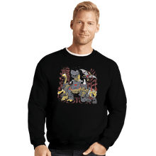 Load image into Gallery viewer, Shirts Crewneck Sweater, Unisex / Small / Black We're Bots