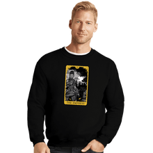 Load image into Gallery viewer, Shirts Crewneck Sweater, Unisex / Small / Black Tarot The Empress