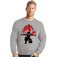 Load image into Gallery viewer, Shirts Crewneck Sweater, Unisex / Small / Sports Grey Crimson Boar