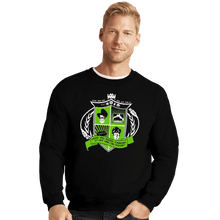 Load image into Gallery viewer, Shirts Crewneck Sweater, Unisex / Small / Black IT Crest