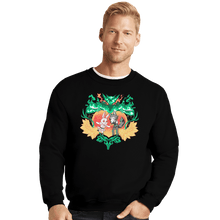 Load image into Gallery viewer, Shirts Crewneck Sweater, Unisex / Small / Black Beast Heart